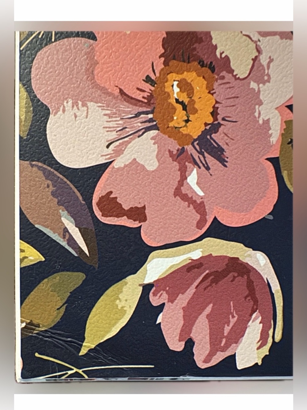 NWT - Floral Open-Dated Teacher Planner - 8.5” x 11” - Navy & Pink - Picture 11 of 11